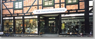 aktuelle Ansicht vom Zweiradhaus Karberg in Waren/Müritz